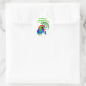 POLLY WIL NOG EEN RONDE STICKER (Tas)