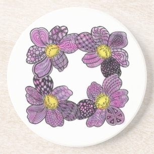 pollywollydoekjes zandsteen onderzetter