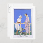 Polo, 1920-29 (pochoirdruk) briefkaart (Voorkant / Achterkant)