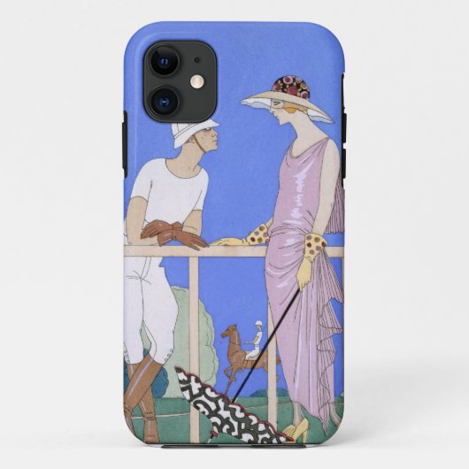 Polo, 1920-29 (pochoirdruk) Case-Mate iPhone case (Achterkant)