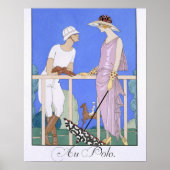 Polo, 1920-29 (pochoirdruk) poster (Voorkant)