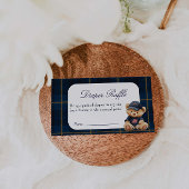Polo Bear Baby Shower Diaper Raffle Informatiekaartje