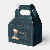 Polo Beer Eerste Verjaardag Dank Je Bedankdoosjes (Voorkant Zijde)