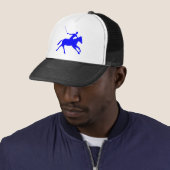 Polo - blauw trucker pet (In situ)