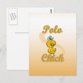Polo Chick Briefkaart (Voorkant / Achterkant)