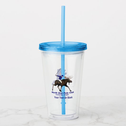 Polo Club Nord Star (Moose) Acryl Drinkbeker (Voorkant)