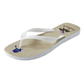 Polo Club Nord Star (Moose) Teenslippers (Schuin)