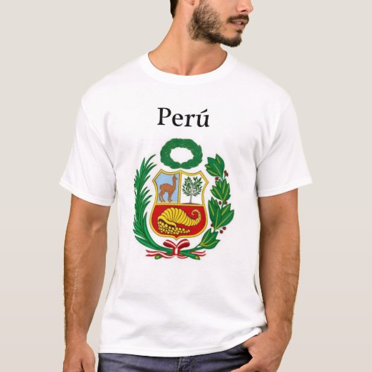 POlo con logotipo de Perú (Voorkant)