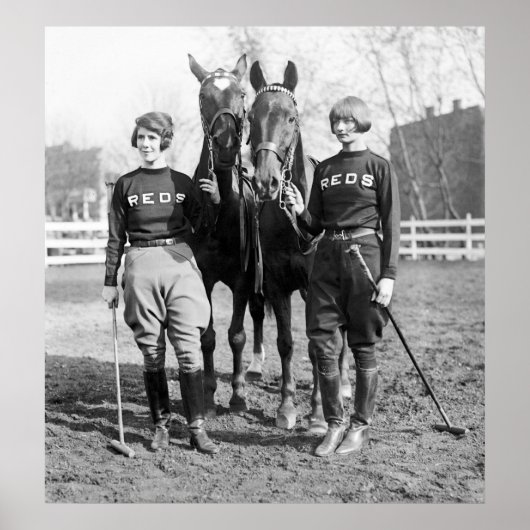 Polo Dames: 1925 Poster (Voorkant)