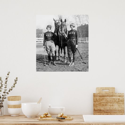 Polo Dames: 1925 Poster (Keuken)