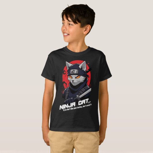 Polo de Gato Guerrero Ninja (Voorkant volledig)