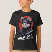 Polo de Gato Guerrero Ninja (Voorkant)