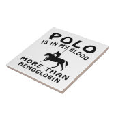 Polo Design Tegeltje (Zijkant)