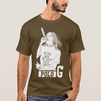 Polo G Rapper Witte retro