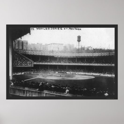 Polo Grounds reeks Baseball 1913 Poster (Voorkant)