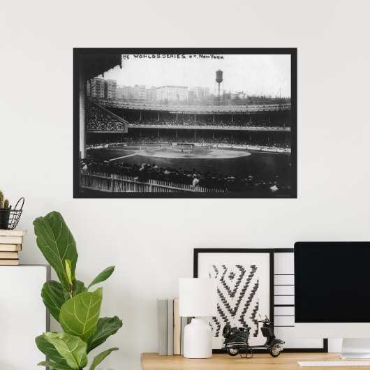 Polo Grounds reeks Baseball 1913 Poster (Thuiskantoor)