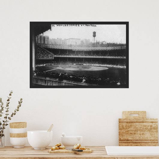 Polo Grounds reeks Baseball 1913 Poster (Keuken)