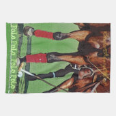 Polo Hooves & Mallets Kitchen Towel Theedoek (Horizontaal)