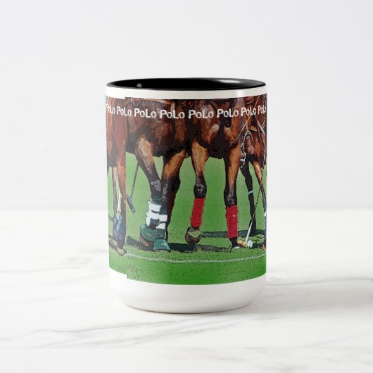 Polo Hooves & Mallets Mok (Center)