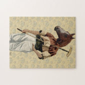 Polo Horse Portrait Legpuzzel (Horizontaal)