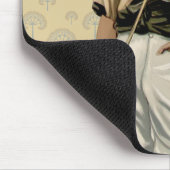 Polo Horse Portrait Muismat (Hoek)