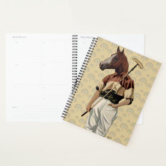 Polo Horse Portrait Planner (Display)