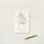 Polo Horse Portrait Post-it® Notes (Op bureau)