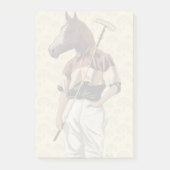 Polo Horse Portrait Post-it® Notes (Voorkant)