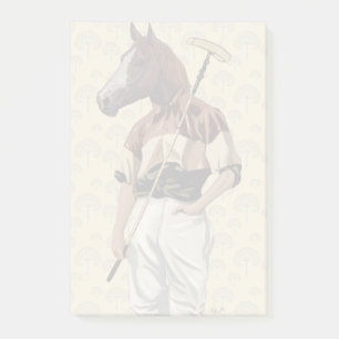 Polo Horse Portrait Post-it® Notes
