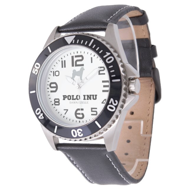 POLO INU MANNEN SPORTEWATS HORLOGE (Gekanteld)