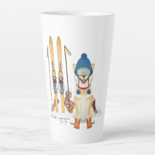 Polo Inu Ski Latte Mok