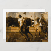 Polo Invitation Kaart (Voorkant / Achterkant)