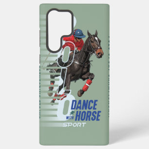 Polo Kampioenschap Equestrian Ruiter Dans met Paar Samsung Galaxy Hoesje