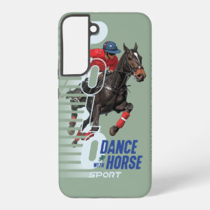 Polo Kampioenschap Equestrian Ruiter Dans met Paar Samsung Galaxy Hoesje