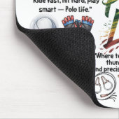 Polo Life Illustrated Muismat (Hoek)