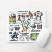 Polo Life Illustrated Muismat (Met muis)