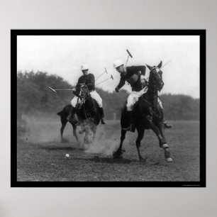 Polo Match Field Artillery 1926 Poster