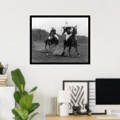 Polo Match Field Artillery 1926 Poster (Thuiskantoor)