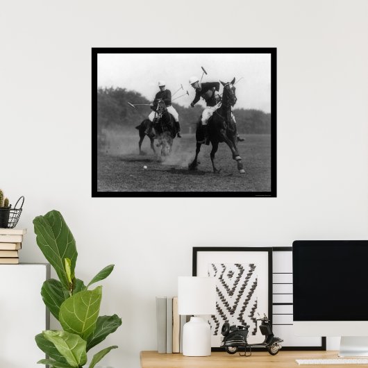 Polo Match Field Artillery 1926 Poster (Thuiskantoor)