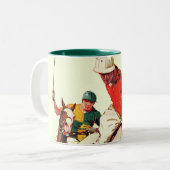 Polo Match Tweekleurige Koffiemok (Voorkant links)