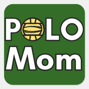 Polo Moeder Vierkante Sticker