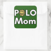 Polo Moeder Vierkante Sticker (Tas)