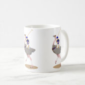 Polo Ostrich Koffiemok (Voorkant rechts)