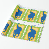 Polo Player Cadeaupapier (Uitgerold)