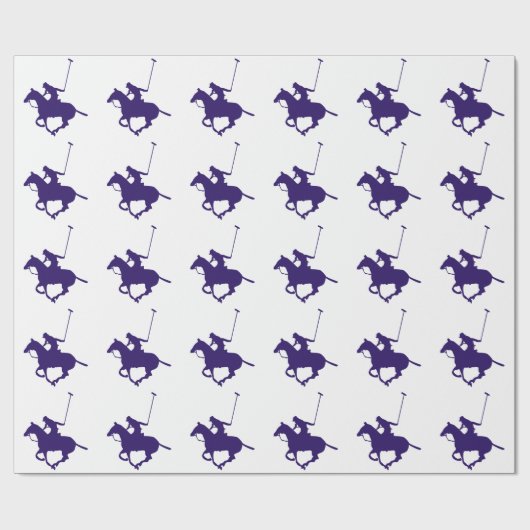 Polo Player Cadeaupapier (Vlak)