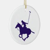 Polo Player Keramisch Ornament (Rechts)