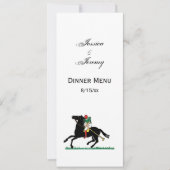  Polo Player op Pony Kaart (Voorkant)