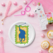 Polo Player Papieren Bordje (Feest)