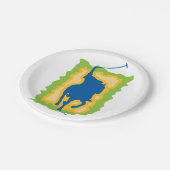 Polo Player Papieren Bordje (Gekanteld)