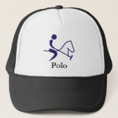 Polo Player - Polo Baseball Pet - Pet (Voorkant)